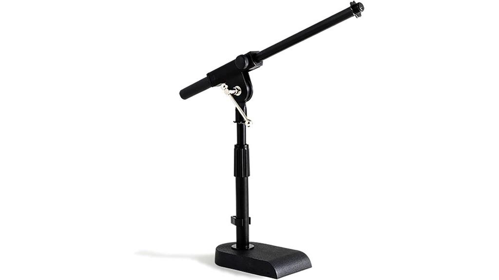 adjustable boom microphone stand
