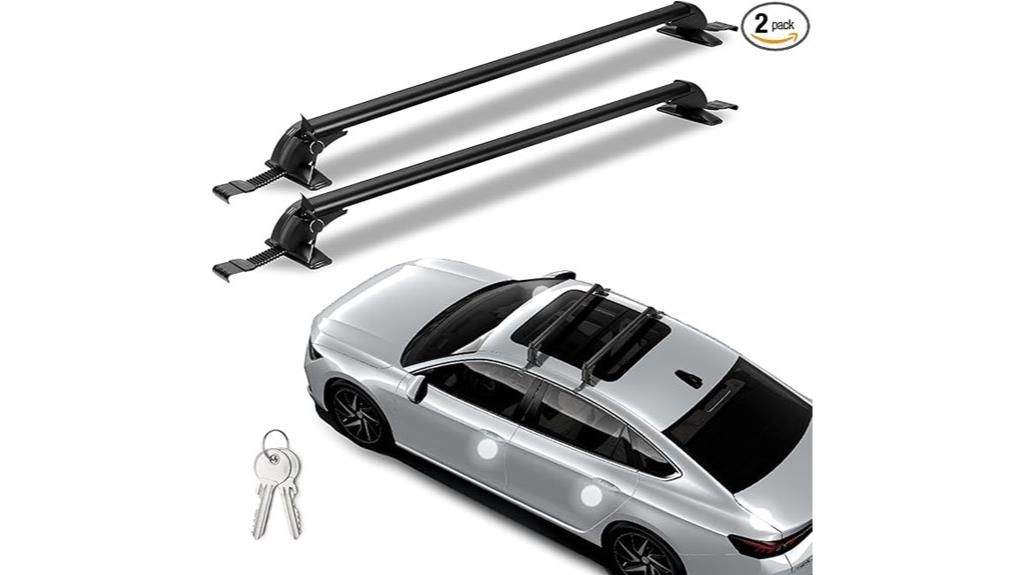 adjustable cross bars rack