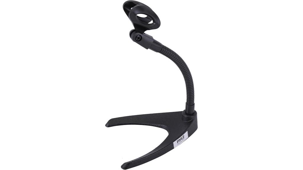 adjustable desktop microphone stand