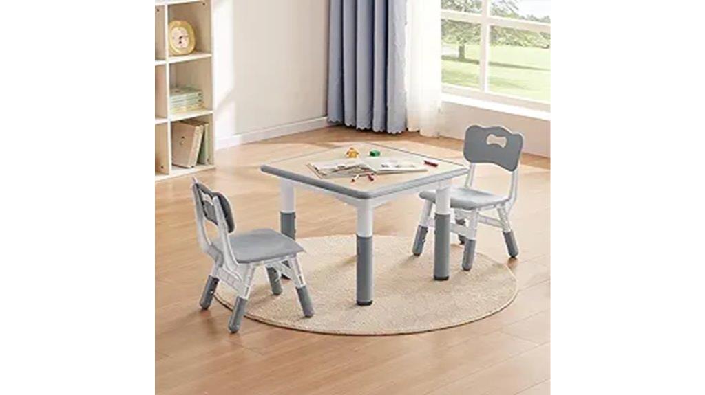 adjustable kids study furniture