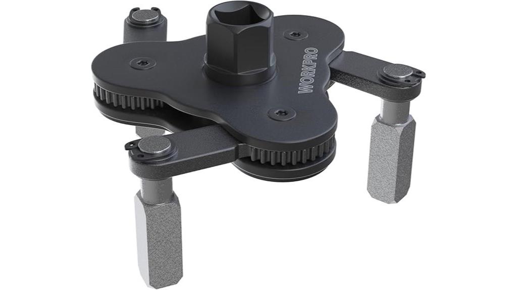 adjustable magnetic oil filter