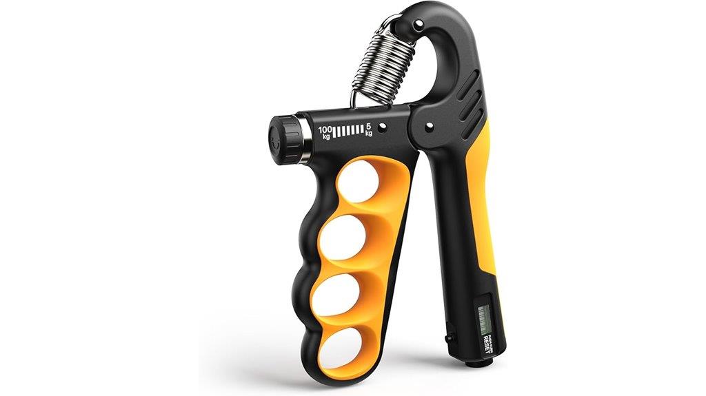 adjustable resistance grip trainer