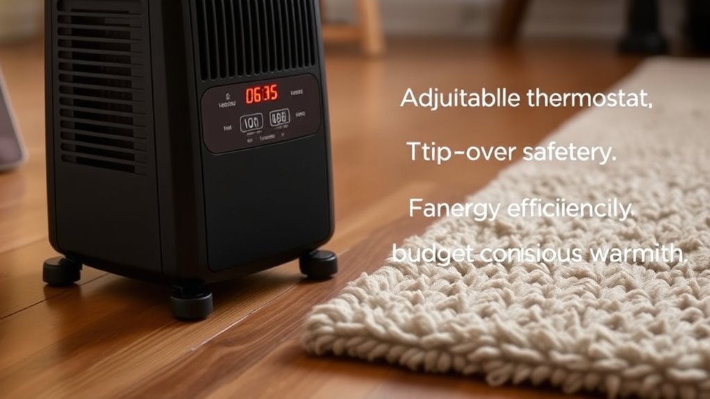affordable safe compact heater