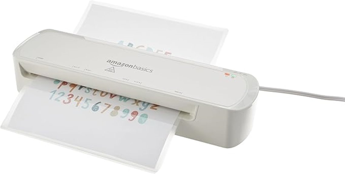 amazon basics laminator document photos
