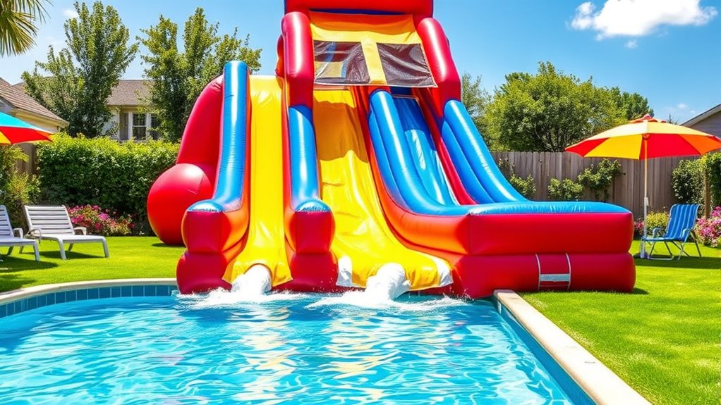 backyard water slide factors