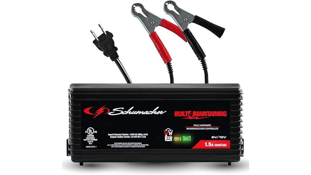 battery charger and maintainer
