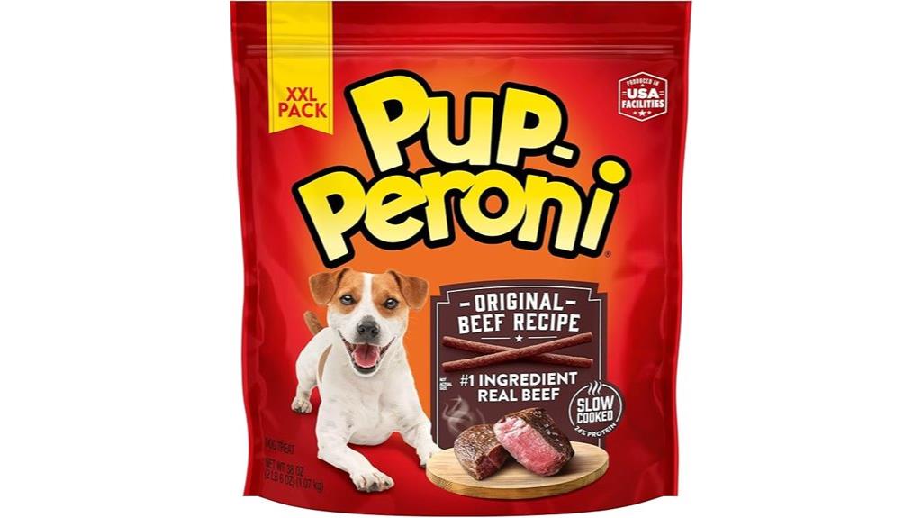 beef flavor dog treats