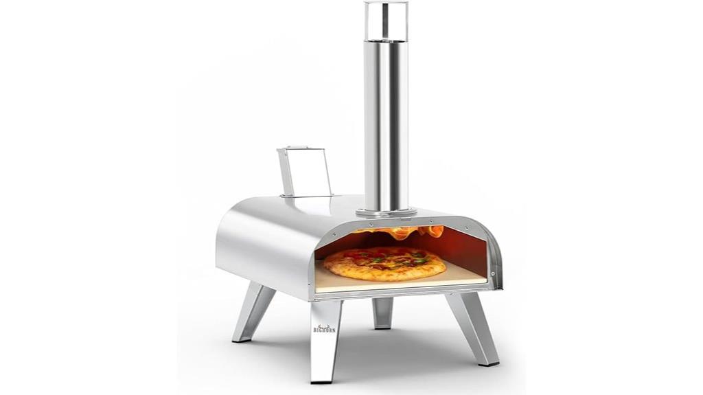 big horn pellet pizza oven