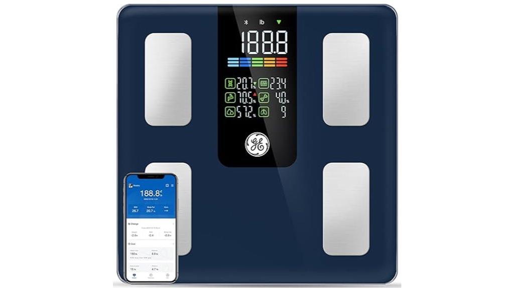 bluetooth enabled body scale