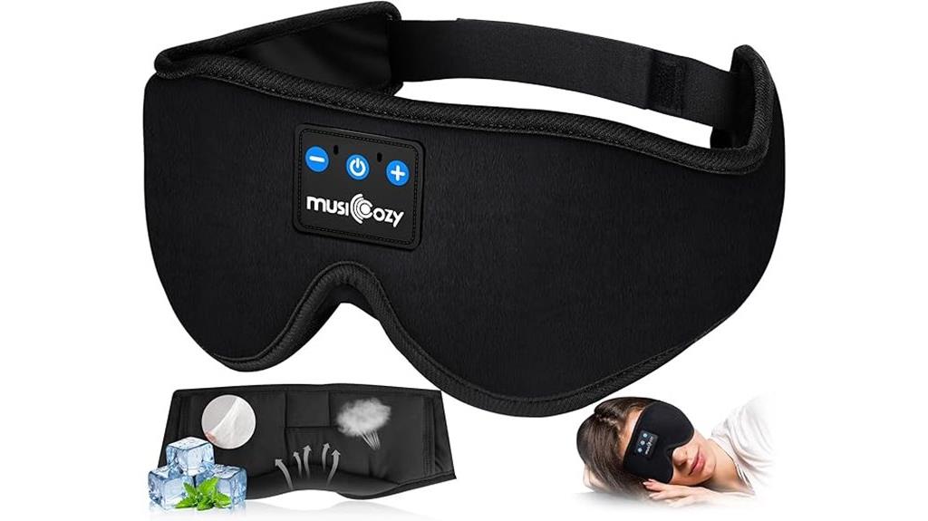 bluetooth sleep mask headphones
