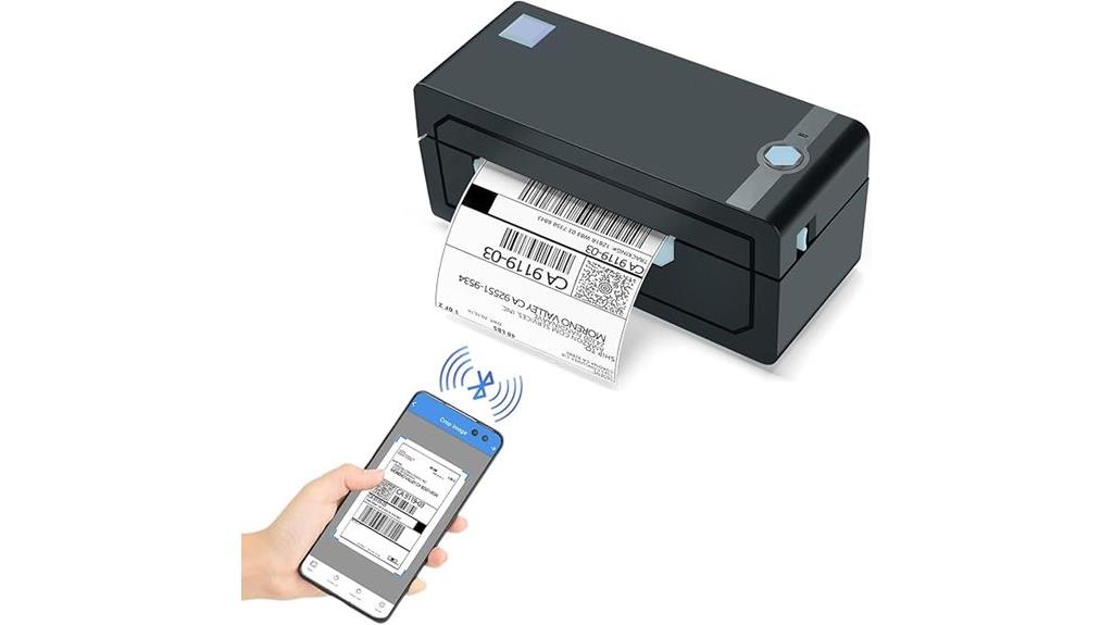 bluetooth thermal shipping printer
