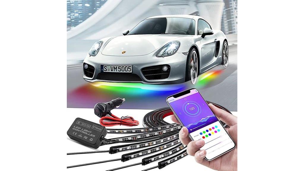 bluetooth waterproof led underglow