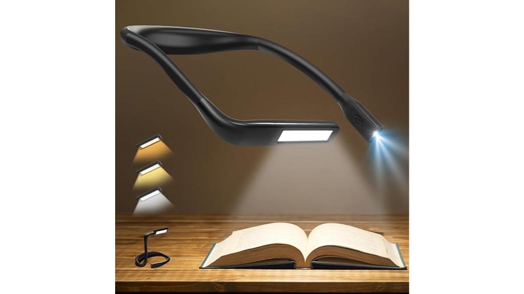 book lovers neck light