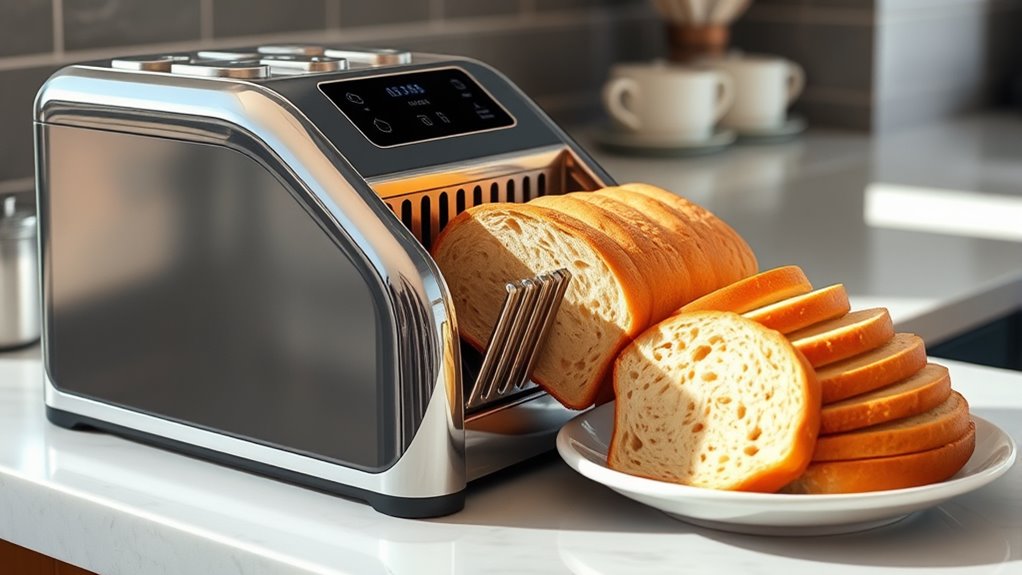 bread slicer safety features