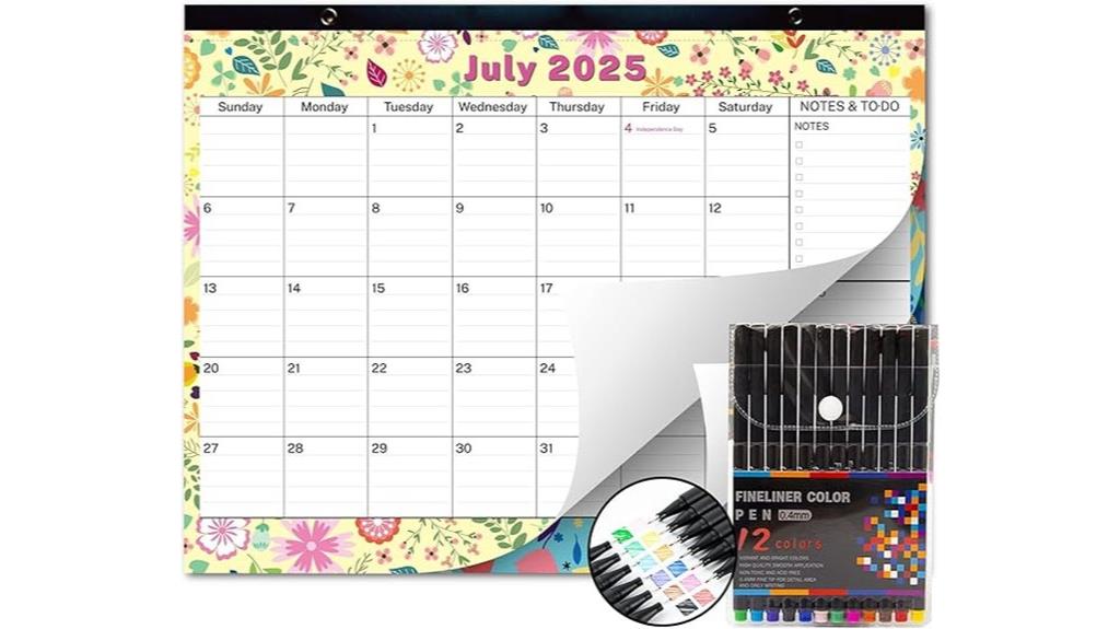 calendar from july 2025