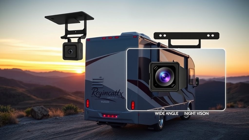 camera features and installation