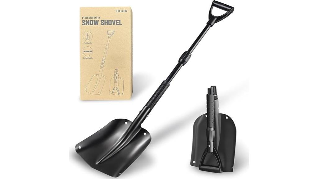 car emergency snow shovel