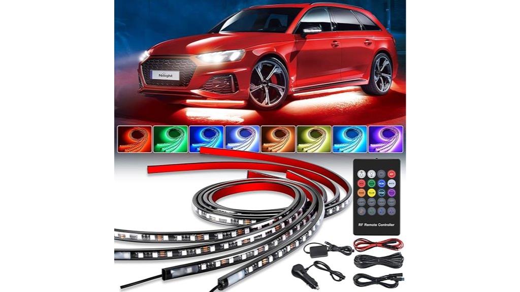 car neon underglow strips