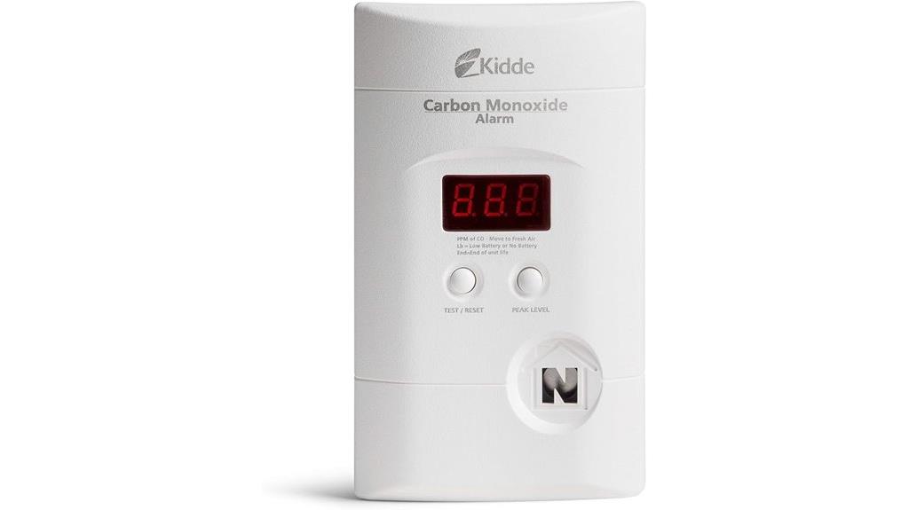 carbon monoxide detector backup