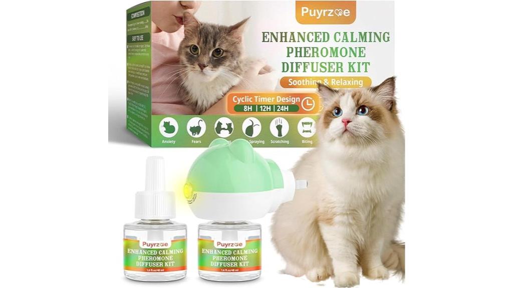cat calming diffuser kit