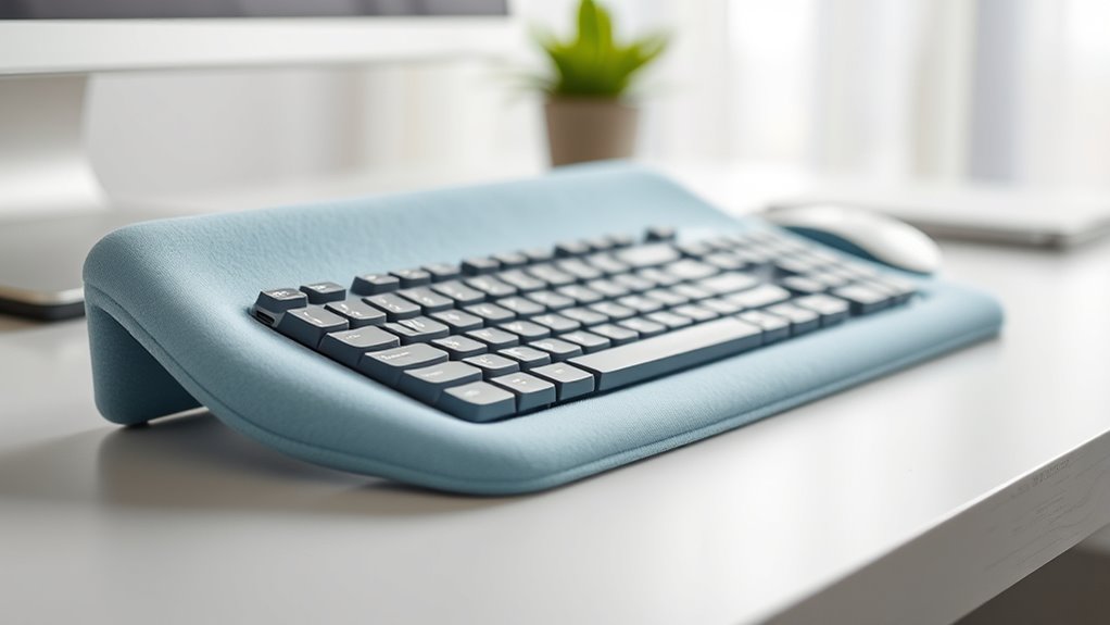 comfortable supportive wrist rest