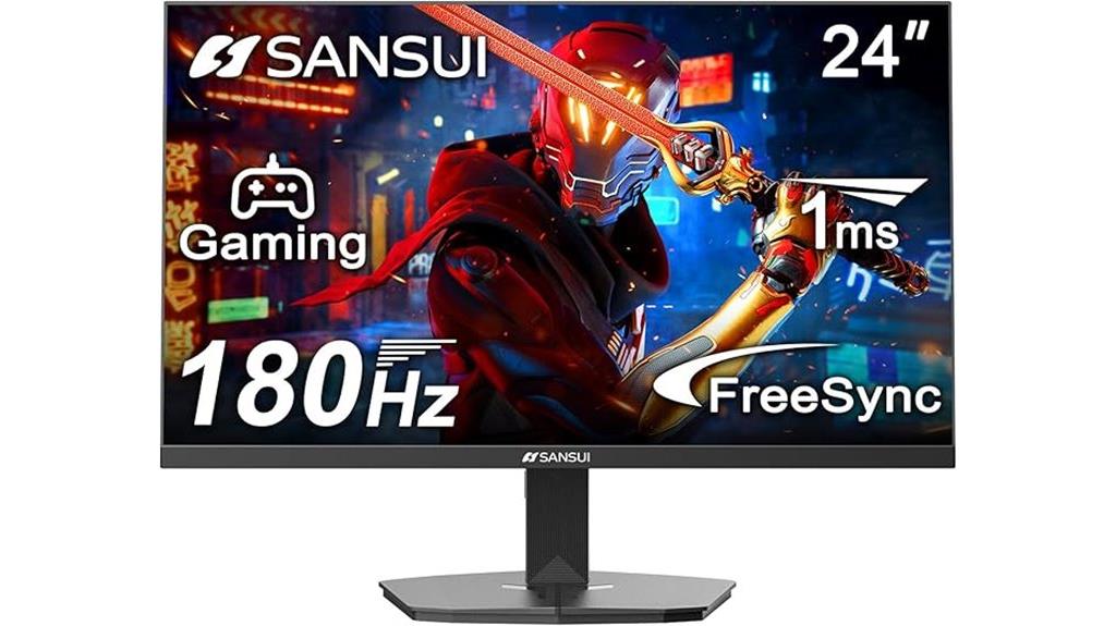 compact 24 inch gaming monitor