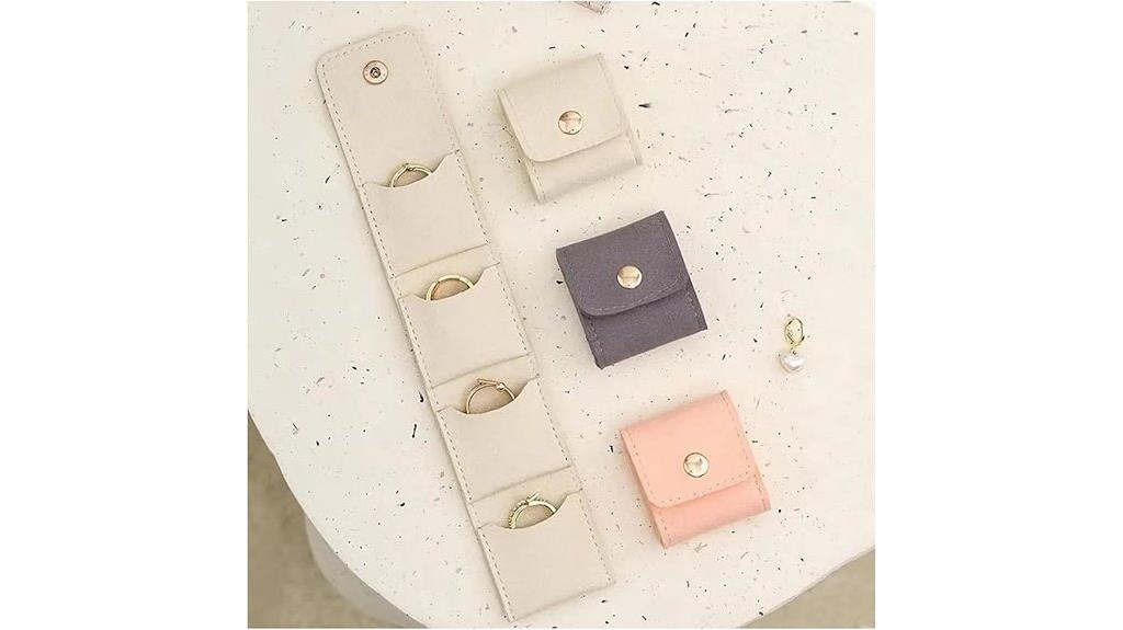 compact jewelry organizer set