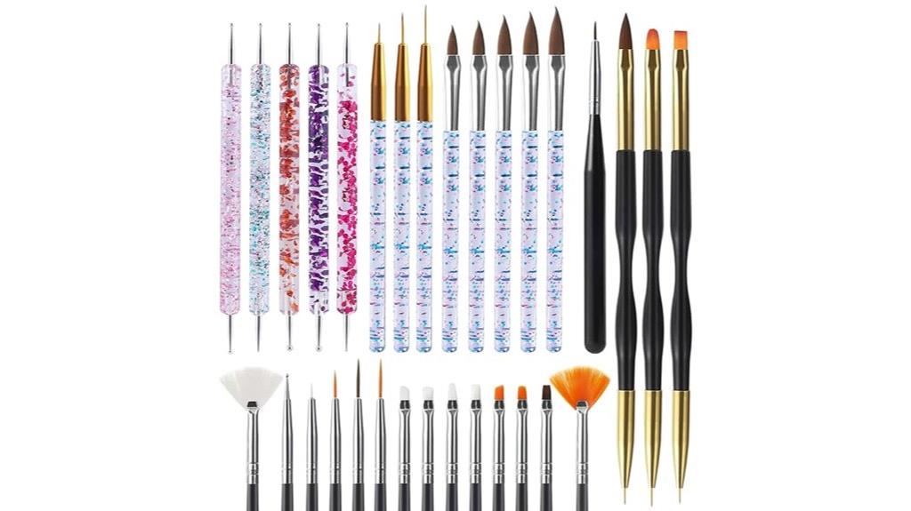 complete 31 piece nail art kit