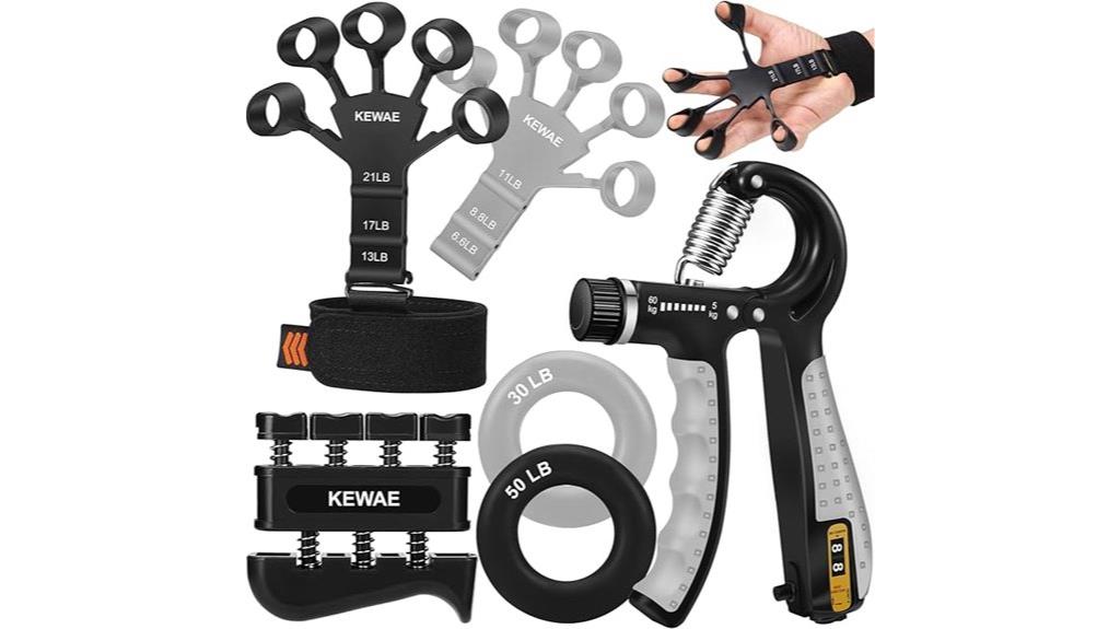 complete hand strengthening set