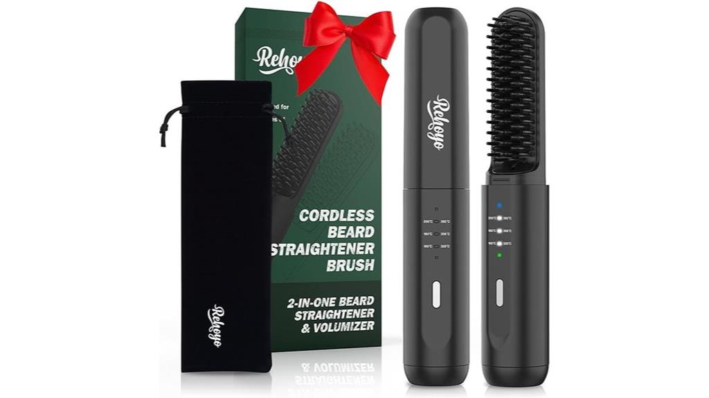 cordless men s beard styler