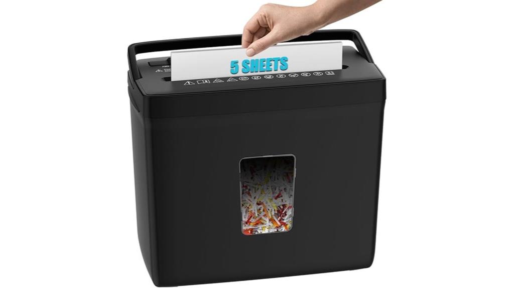 cross cut shredder basket