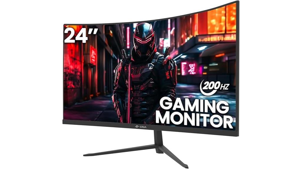 curved 24 inch gaming monitor