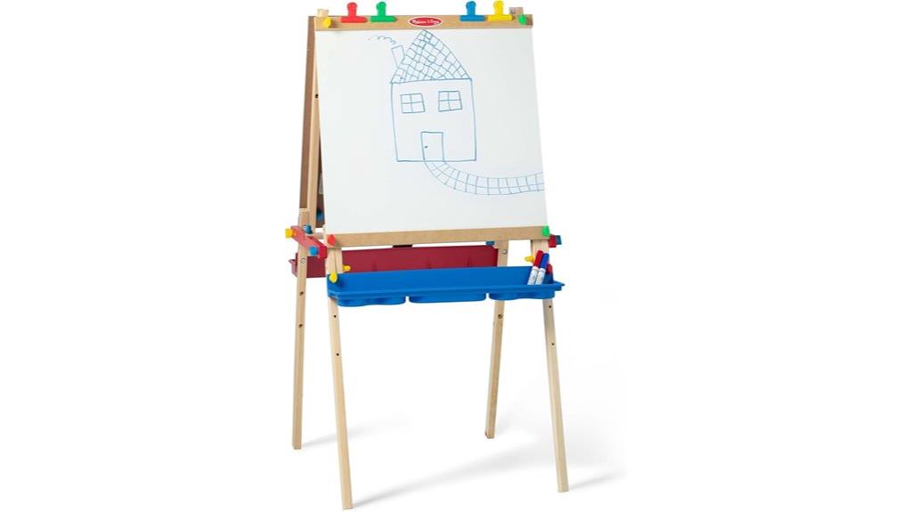 deluxe standing art easel