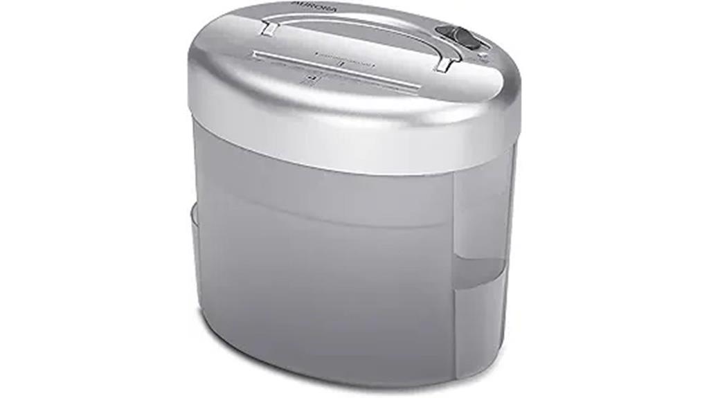 desktop crosscut paper shredder