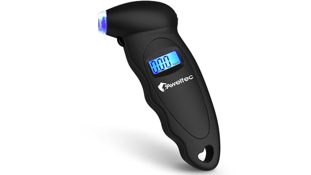 digital 150 psi backlit grip