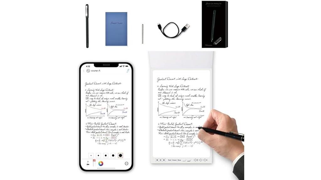 digital note taking pen