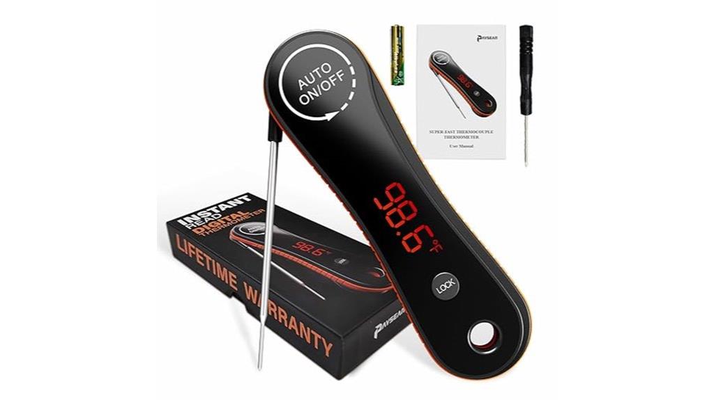digital waterproof meat thermometer