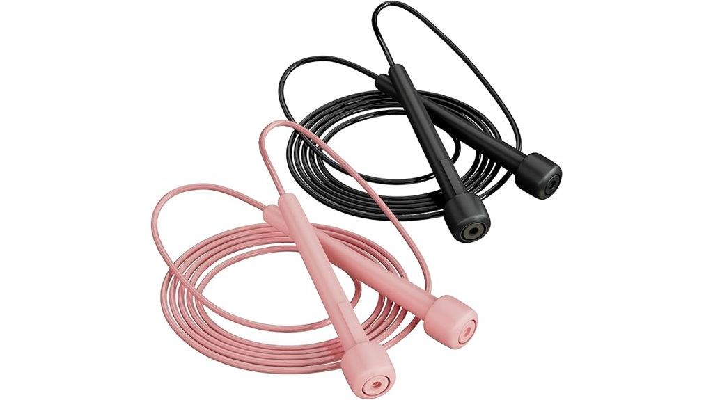 double pack fitness jump ropes