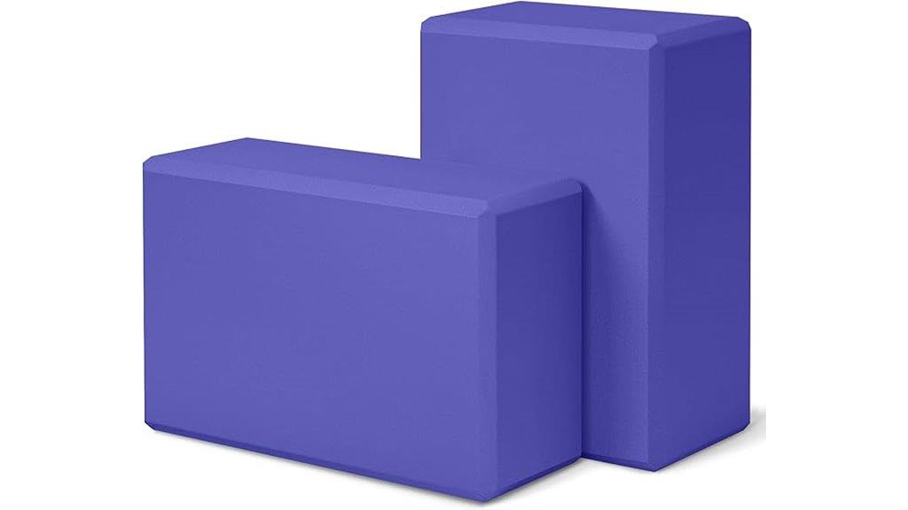 double yoga block set