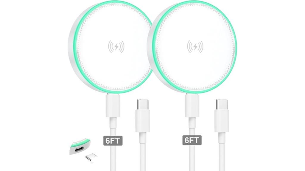 dual 15w magsafe chargers