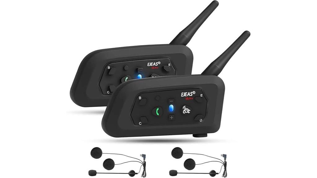 dual bluetooth motorcycle headsets