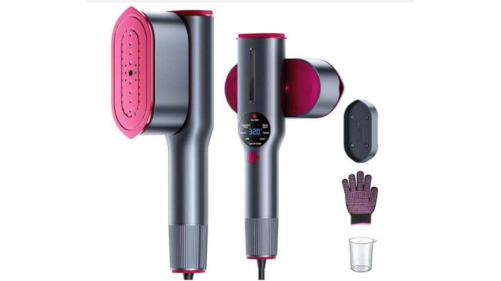 dual function clothing steamer