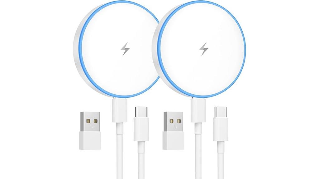 dual magnetic fast chargers