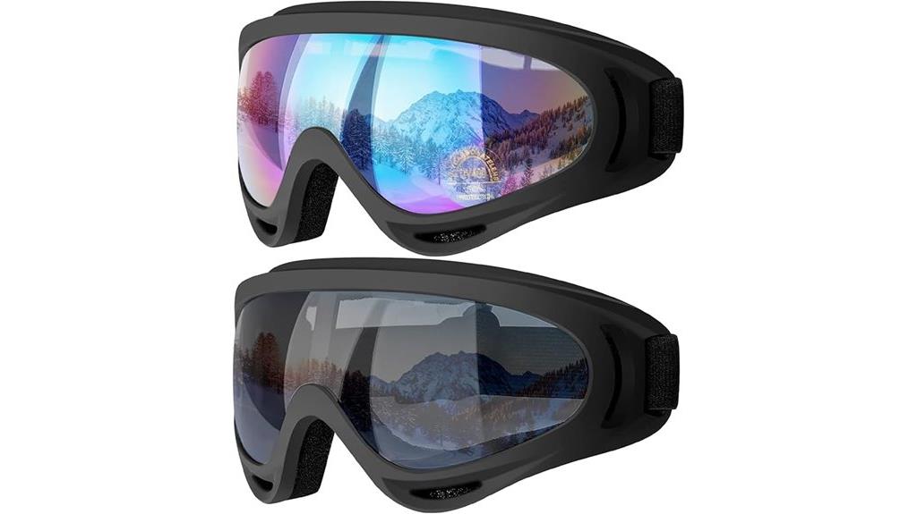 dual pack snow goggles