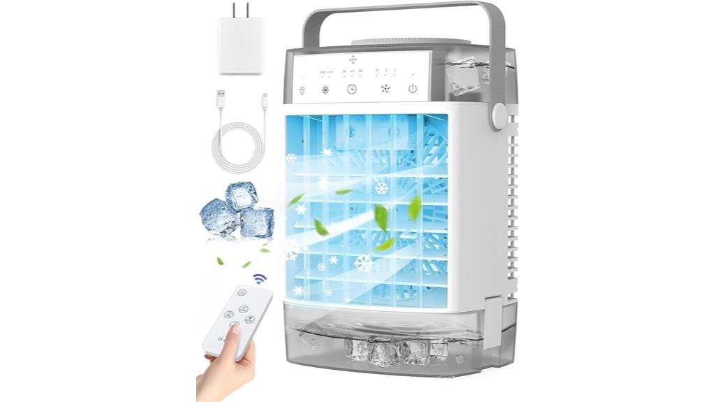 dual tank portable ac