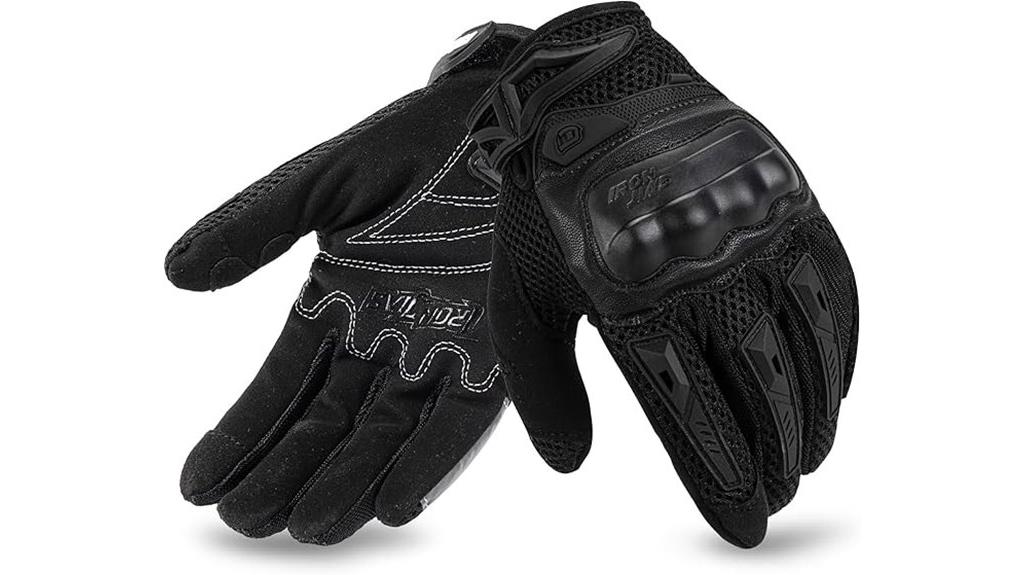 durable motorcycle gloves for all
