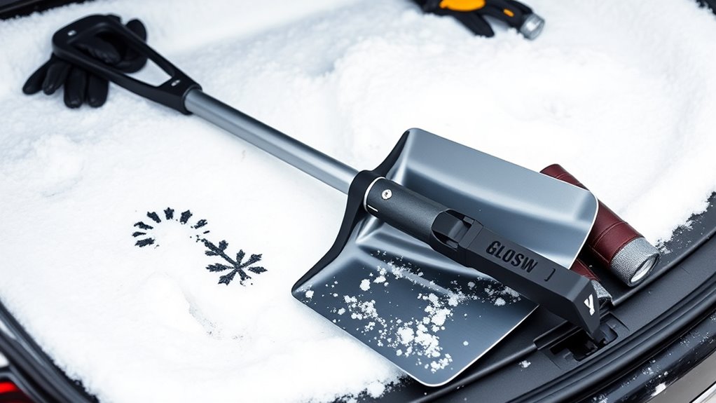 durable portable snow shovel