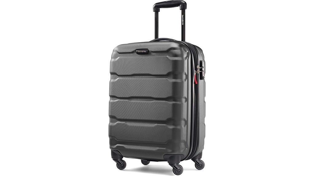 durable spinner luggage expandable