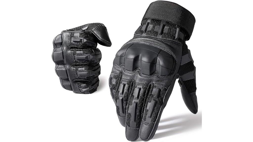 durable tactical rubber gloves