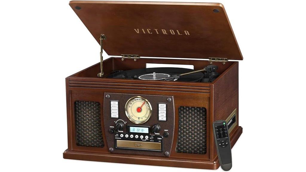 eight in one bluetooth record player